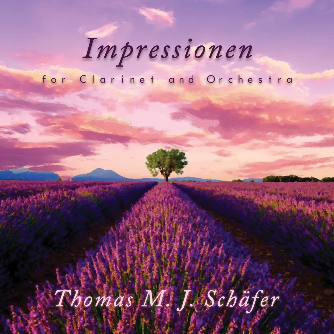 Impressionen for Clarinet and Orchestra sheet music cover Edition Svitzer